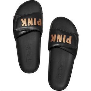 VS Pink Crossover Comfort Slide Sandal M 7/8